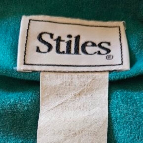 Vintage Cowgirl Dress in Fringed Turquoise Ultrasuede - Picture 7 of 8